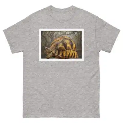 Angonoka Tortoise - Unisex classic tee - Image 10