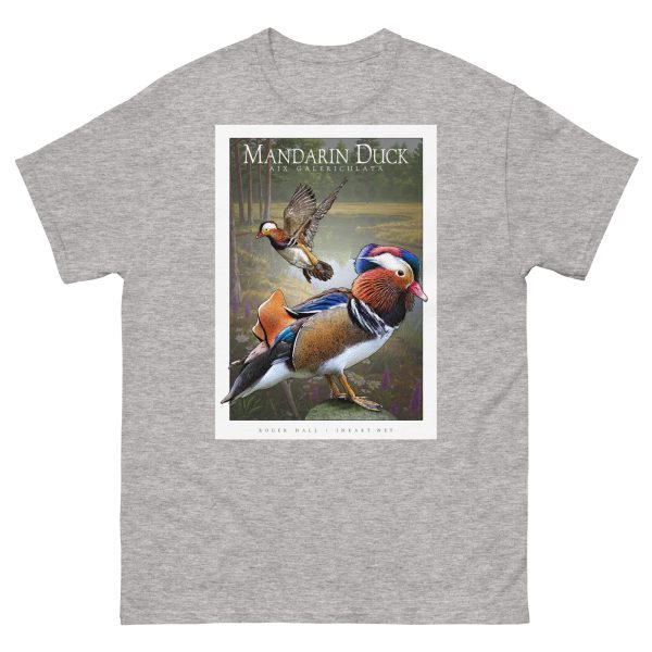 Mandarin Duck - Unisex classic tee - Image 10