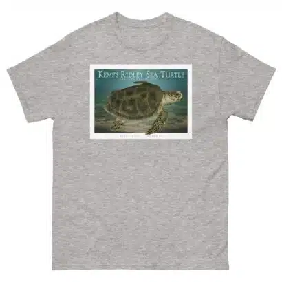 Kemp's Ridley Sea Turtle - Unisex classic tee - Image 10