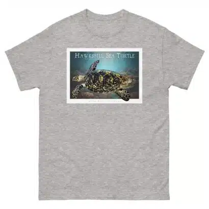 Hawksbill Sea Turtle - Unisex classic tee - Image 10