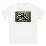 Fine art illustration of a Marbled Salamander printed on a high-quality 100% unisex cotton t-shirt.