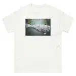 Fine art illustration of a Harbor Seal printed on a high-quality 100% unisex cotton t-shirt.