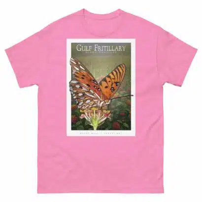 Gulf Fritillary Butterfly - Unisex classic tee - Image 8