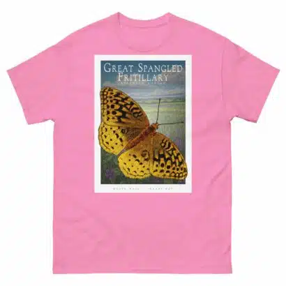 Great-Spangled Fritillary Butterfly - Unisex classic tee - Image 8