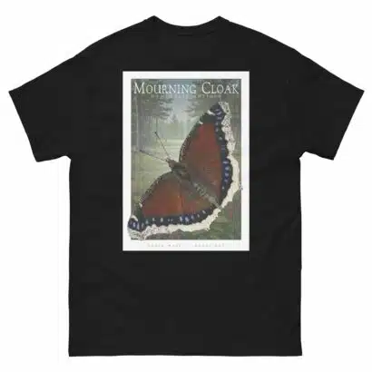 Mourning Cloak Butterfly - Unisex classic tee - Image 3