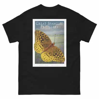 Great-Spangled Fritillary Butterfly - Unisex classic tee - Image 3