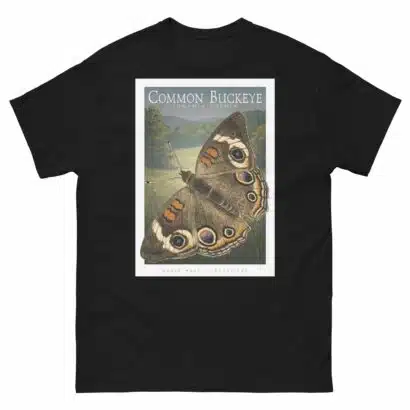 Common Buckeye Butterfly - Unisex classic tee - Image 3