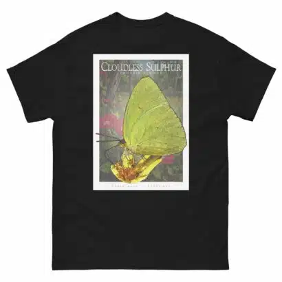 Cloudless Sulphur Butterfly - Unisex classic tee - Image 3