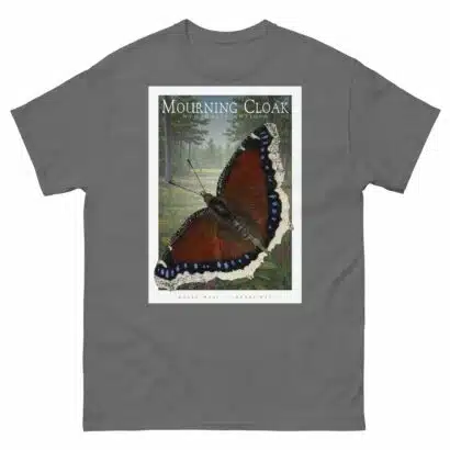 Mourning Cloak Butterfly - Unisex classic tee - Image 5