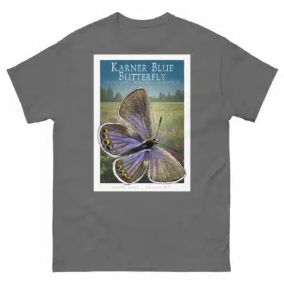Karner Blue Butterfly - Unisex classic tee - Image 5