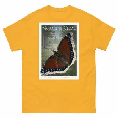 Mourning Cloak Butterfly - Unisex classic tee - Image 9