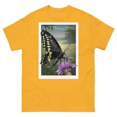 Black Swallowtail Butterfly - Unisex classic tee - Image 9