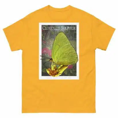 Cloudless Sulphur Butterfly - Unisex classic tee - Image 9