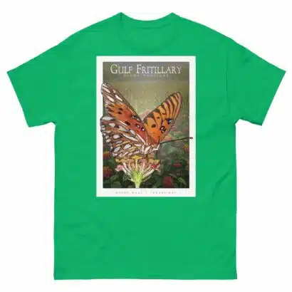 Gulf Fritillary Butterfly - Unisex classic tee - Image 7