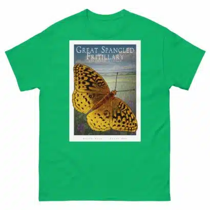 Great-Spangled Fritillary Butterfly - Unisex classic tee - Image 7