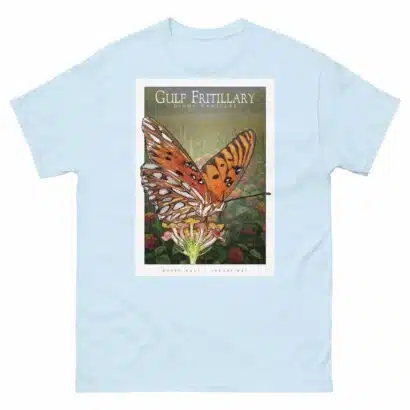Gulf Fritillary Butterfly - Unisex classic tee - Image 11