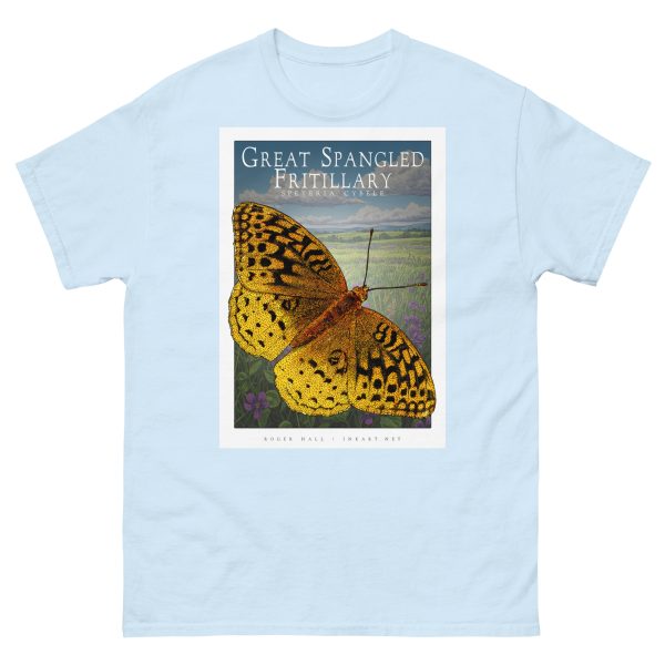Great-Spangled Fritillary Butterfly - Unisex classic tee - Image 11