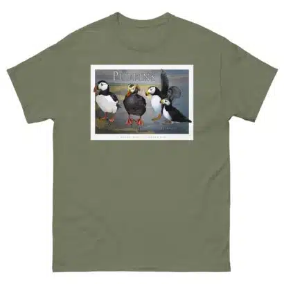 Puffins - Unisex classic tee - Image 8