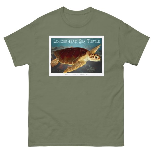 Loggerhead Sea Turtle - Unisex classic tee - Image 6