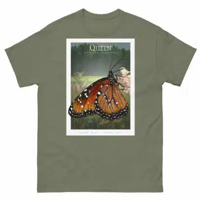 Queen Butterfly - Unisex classic tee - Image 6