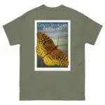 Great-Spangled Fritillary Butterfly - Unisex classic tee - Image 6