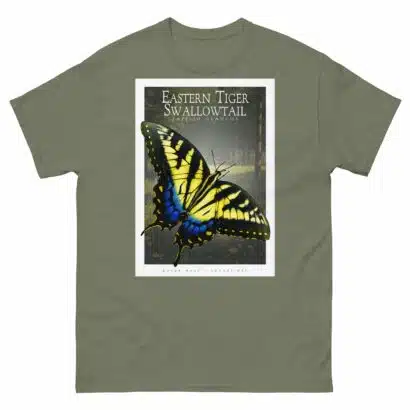 Eastern Tiger Swallowtail Butterfly - Unisex classic tee - Image 6