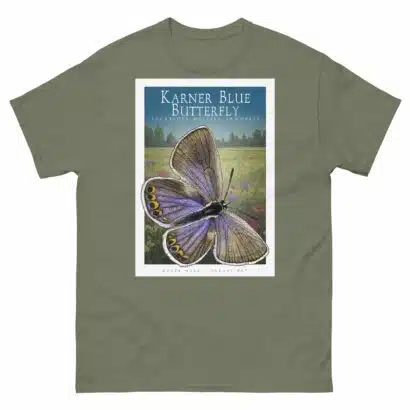 Karner Blue Butterfly - Unisex classic tee - Image 6