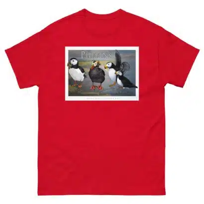 Puffins - Unisex classic tee - Image 4