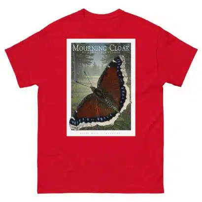 Mourning Cloak Butterfly - Unisex classic tee - Image 4