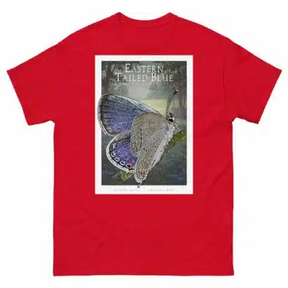 Eastern Tailed-Blue Butterfly - Unisex classic tee - Image 4