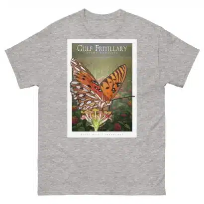 Gulf Fritillary Butterfly - Unisex classic tee - Image 10