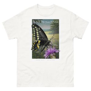 Black swallowtail Butterfly t-shirt