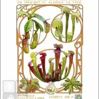 Bay Area Carnivorous Plant Society Show and Sale 2025 poster