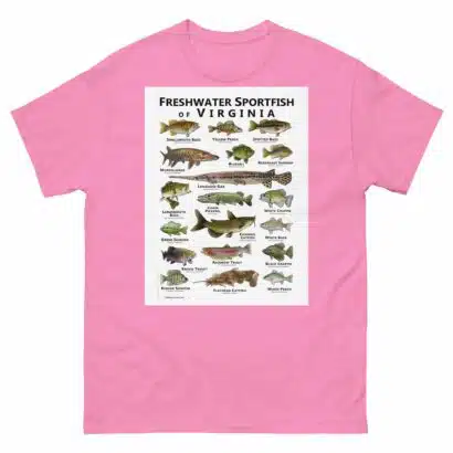 Freshwater Sportfish of Virginia - Unisex classic tee - Image 12