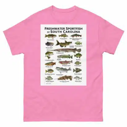 Freshwater Sportfish of South Carolina - Unisex classic tee - Image 12