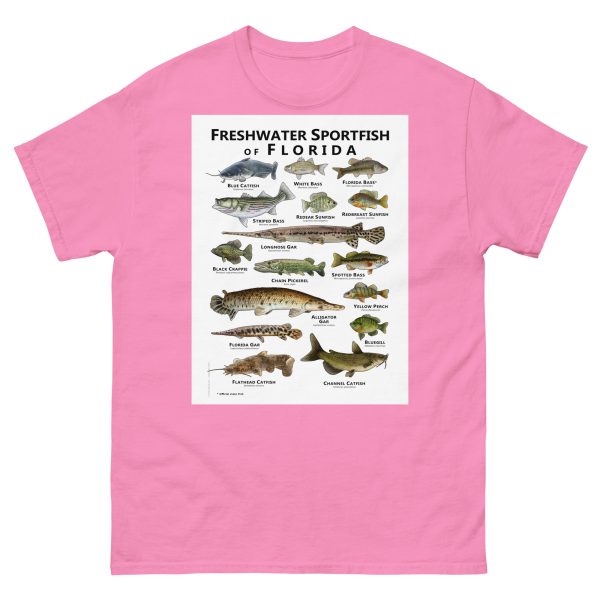 Freshwater Sportfish of Florida - Unisex classic tee - Image 12