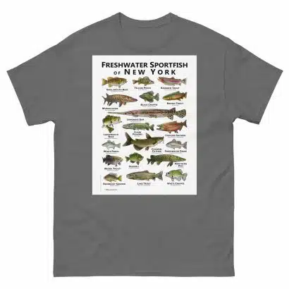 Freshwater Sportfish of New York - Unisex classic tee - Image 6