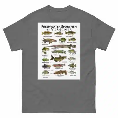 Freshwater Sportfish of Virginia - Unisex classic tee - Image 6