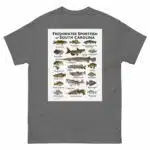 Freshwater Sportfish of South Carolina - Unisex classic tee - Image 6