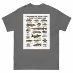 Freshwater Sportfish of North Carolina - Unisex classic tee - Image 6