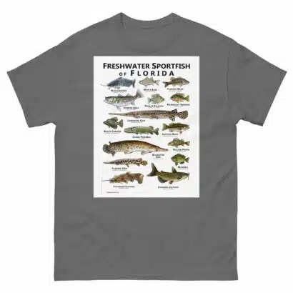 Freshwater Sportfish of Florida - Unisex classic tee - Image 6