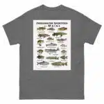 Freshwater Sportfish of Maine - Unisex classic tee - Image 6