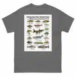 Freshwater Sportfish of Massachusetts - Unisex classic tee - Image 6