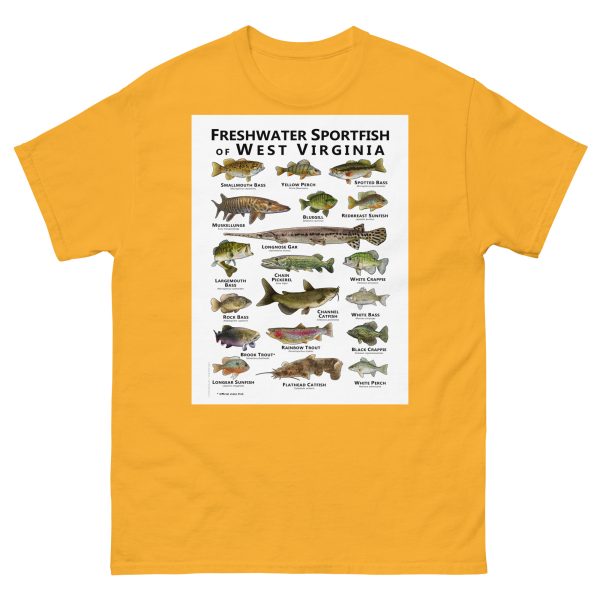 Sportfish of West Virginia - Unisex classic tee - Image 14
