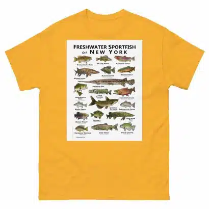 Freshwater Sportfish of New York - Unisex classic tee - Image 14
