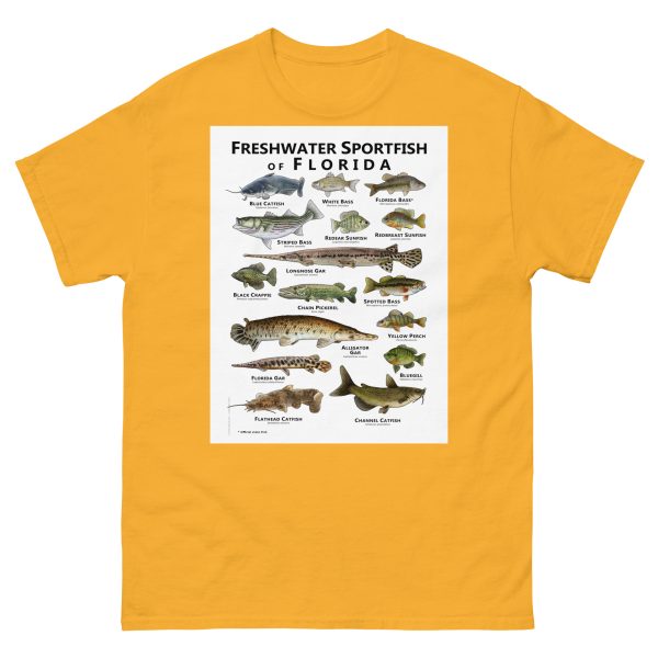 Freshwater Sportfish of Florida - Unisex classic tee - Image 14