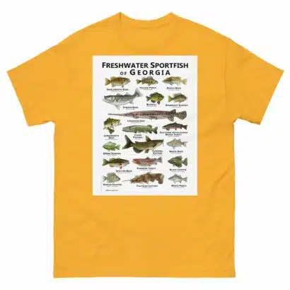 Freshwater Sportfish of Georgia - Unisex classic tee - Image 14