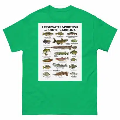 Freshwater Sportfish of South Carolina - Unisex classic tee - Image 10