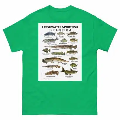 Freshwater Sportfish of Florida - Unisex classic tee - Image 10
