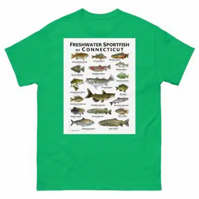 Freshwater Sportfish of Connecticut - Unisex classic tee - Image 10